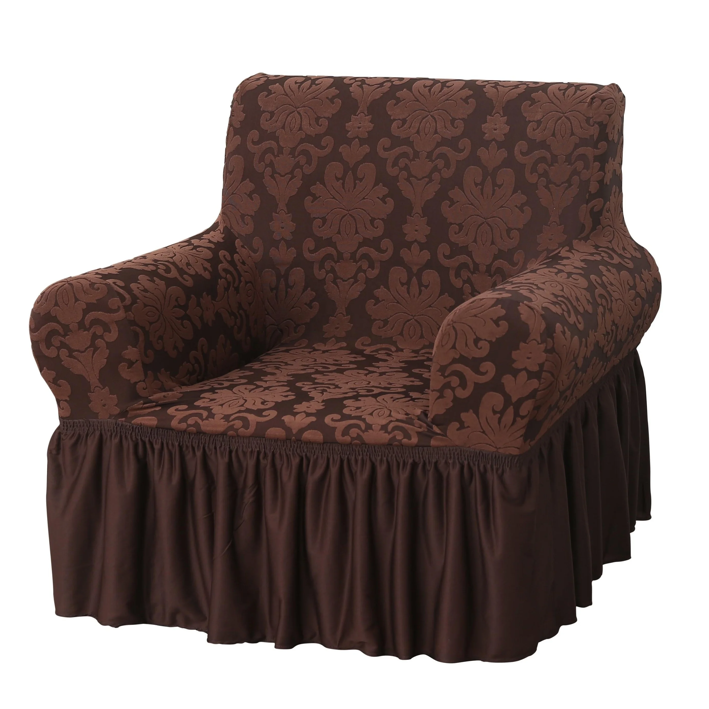 New Design Universal Furniture Protection 3 Set Knitting Jacquard Sofa Cover Elastic Slip Cover