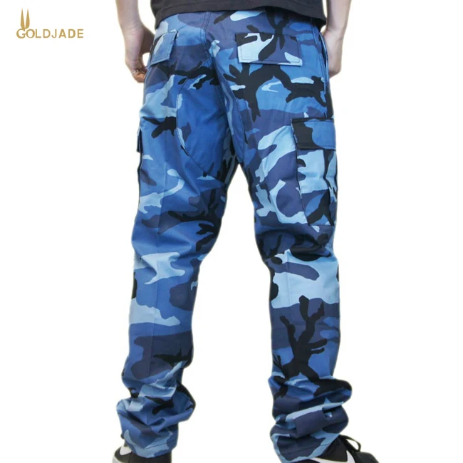 
Blue Navy Army Military Camouflage Combat Uniform 