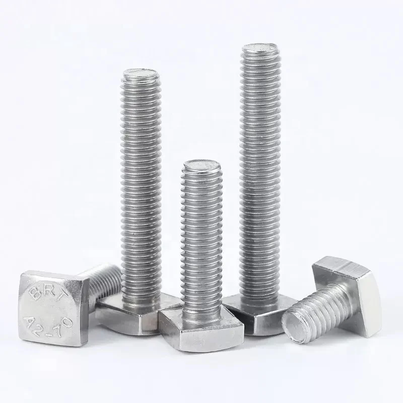 A2-70 A2-80 A4-70 A4-80 18-8 SS304 SS316 из нержавеющей стали на плоской подошве с квадратным носком; Болт солнечного коллектора GB /T 8