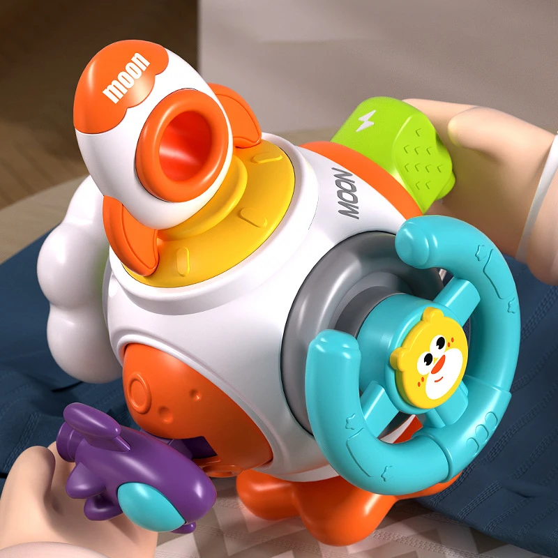 High Quality Baby Busy Hand Grasp Cube Manhattan Busy Ball Puzzle Kids Early Education Toys