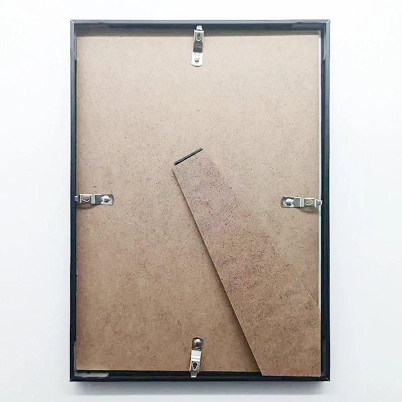 2023 Factory wholesale picture frame custom PVC  A4 frame 21*29.7 cm diploma certificate plastic frame