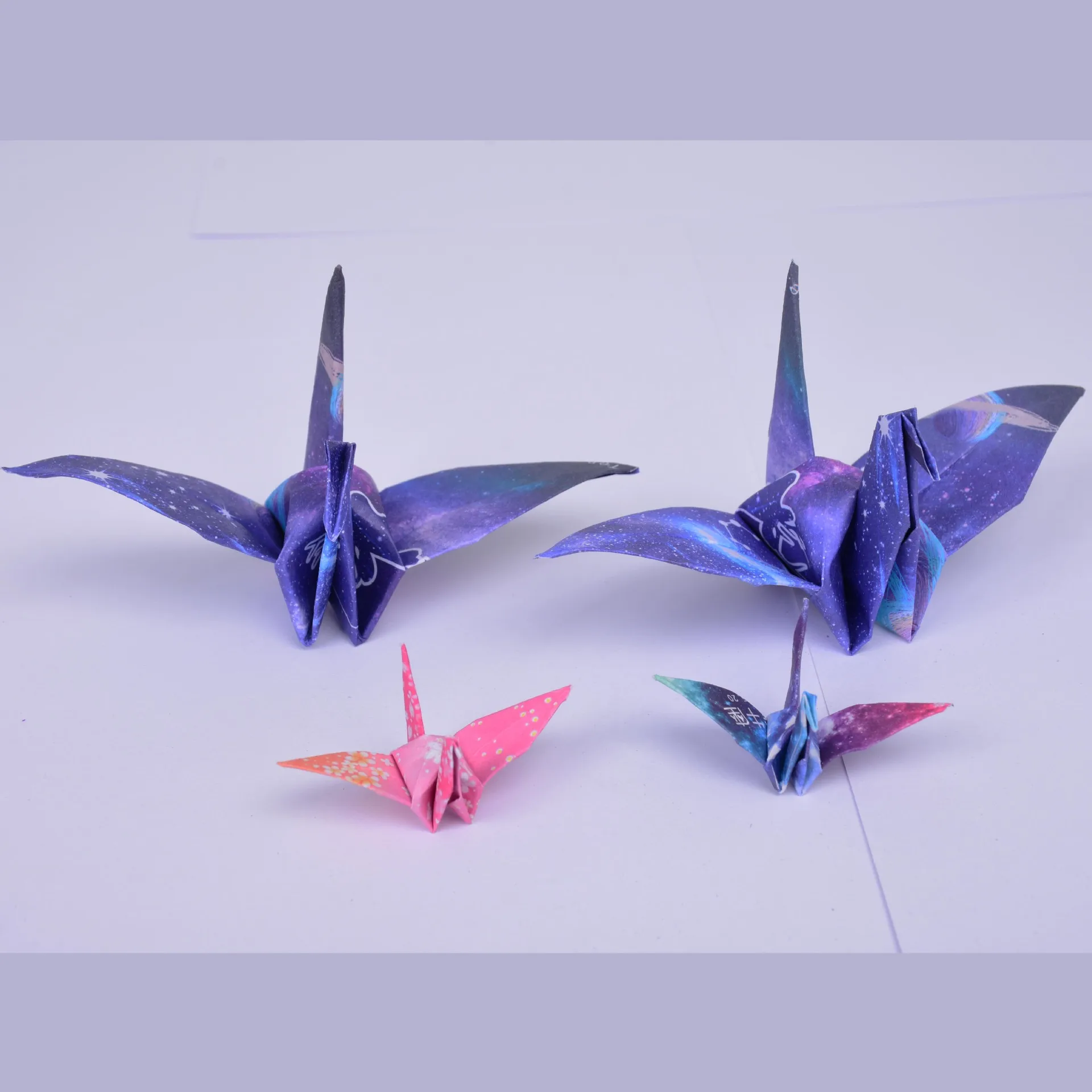 Double Sided Color Printing Origami Children Handmade Paper Star air constellation Origami Color Folded Paper