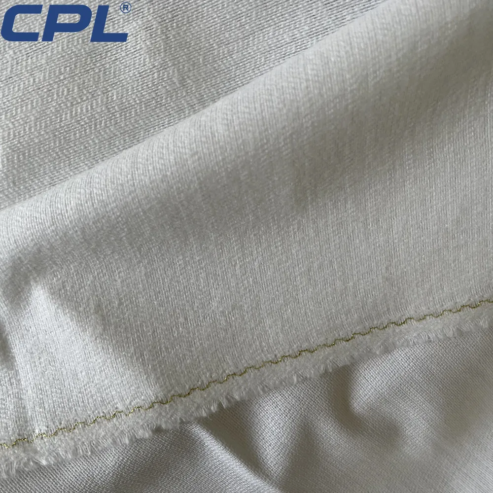 Collar interlining HDPE coating shirt tailoring materials fusing woven interlining