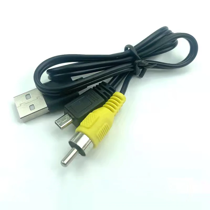 Wholesale Good Quality AV Audio Cables 50CM USB AM to 8P RCA Cables for Digital Camera