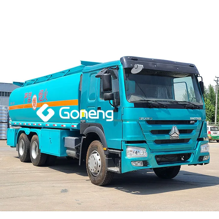 diesel tank Truck Howo Dongfeng Stock Second Hand Fuel Tanker 20000 Liters 18000 Litre