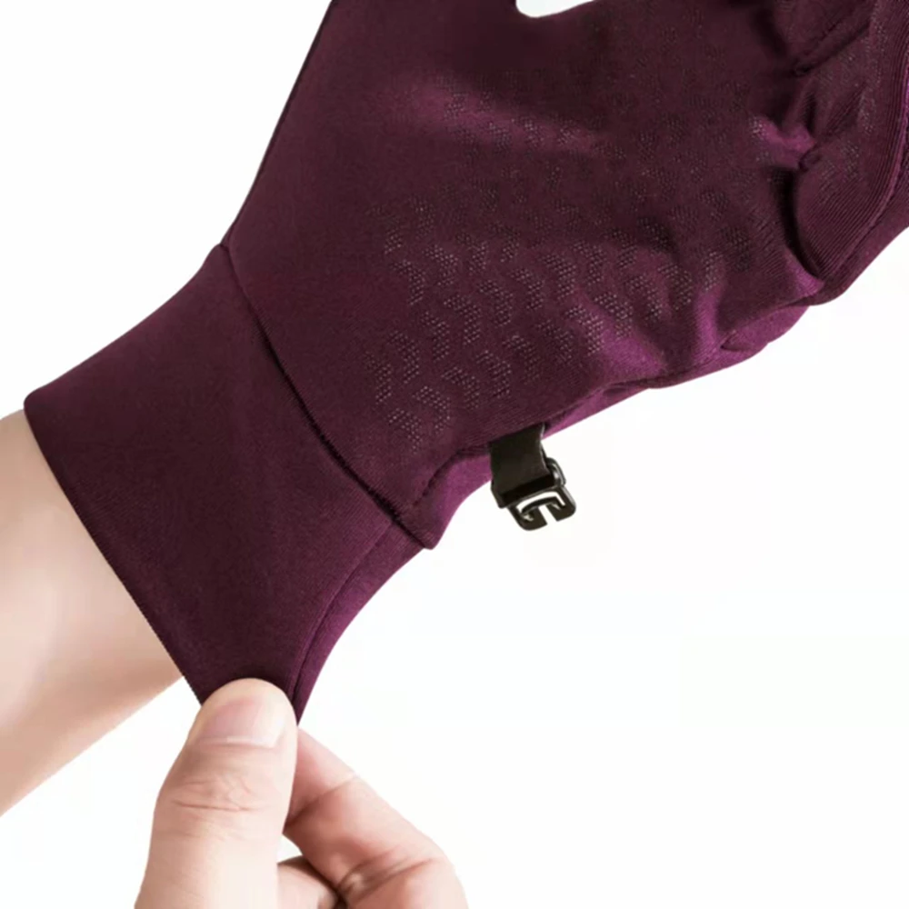 Wholesale Factory Price Men Women  Winter Custom Touch Screen Running Gloves