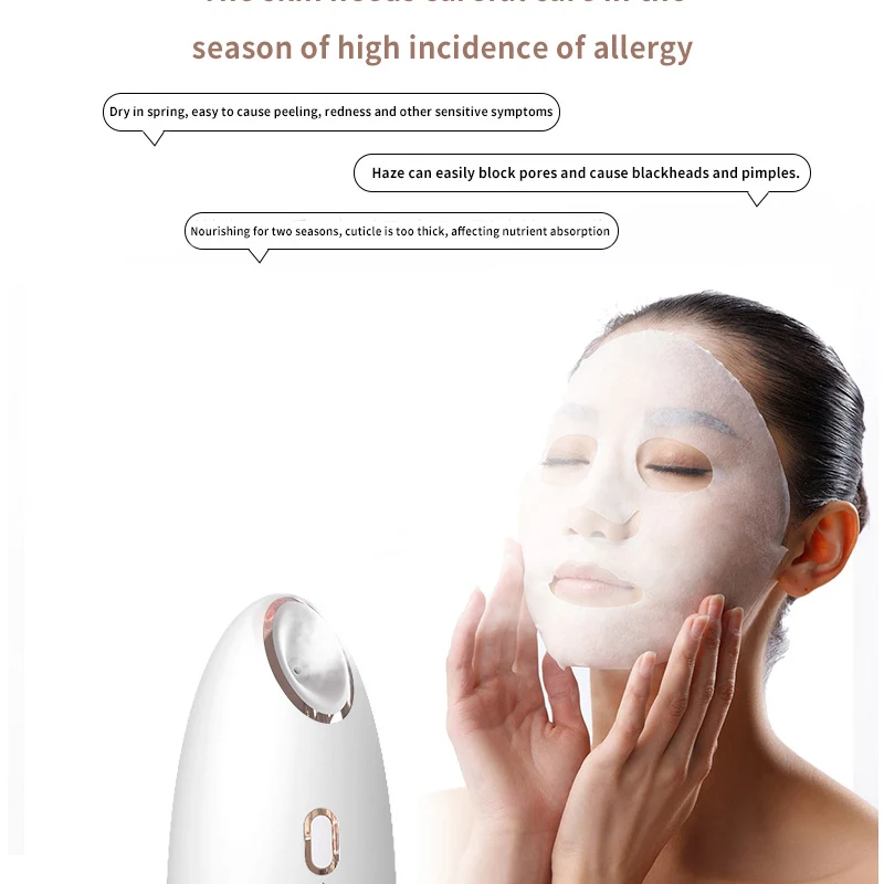 Лидер продаж на Amazon, паровой аппарат для лица с наноионным горячим распылением, паровой аппарат для лица