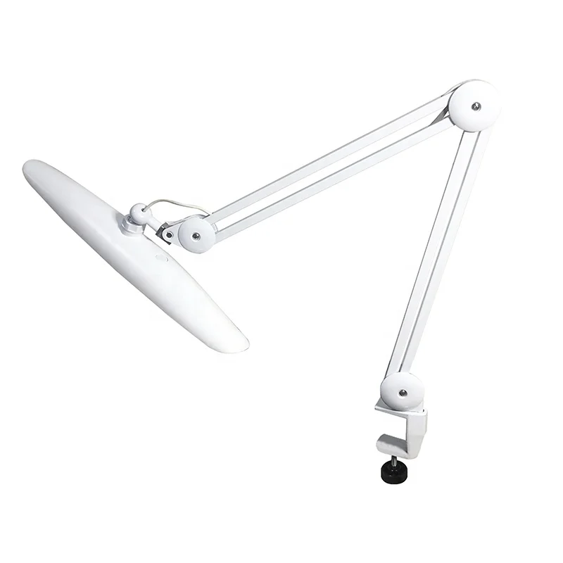 Wholesale Custom Cold Light Led Professional Magnifying Glass Desk Lamp With Adjustable Clamp Tattoo Lamp