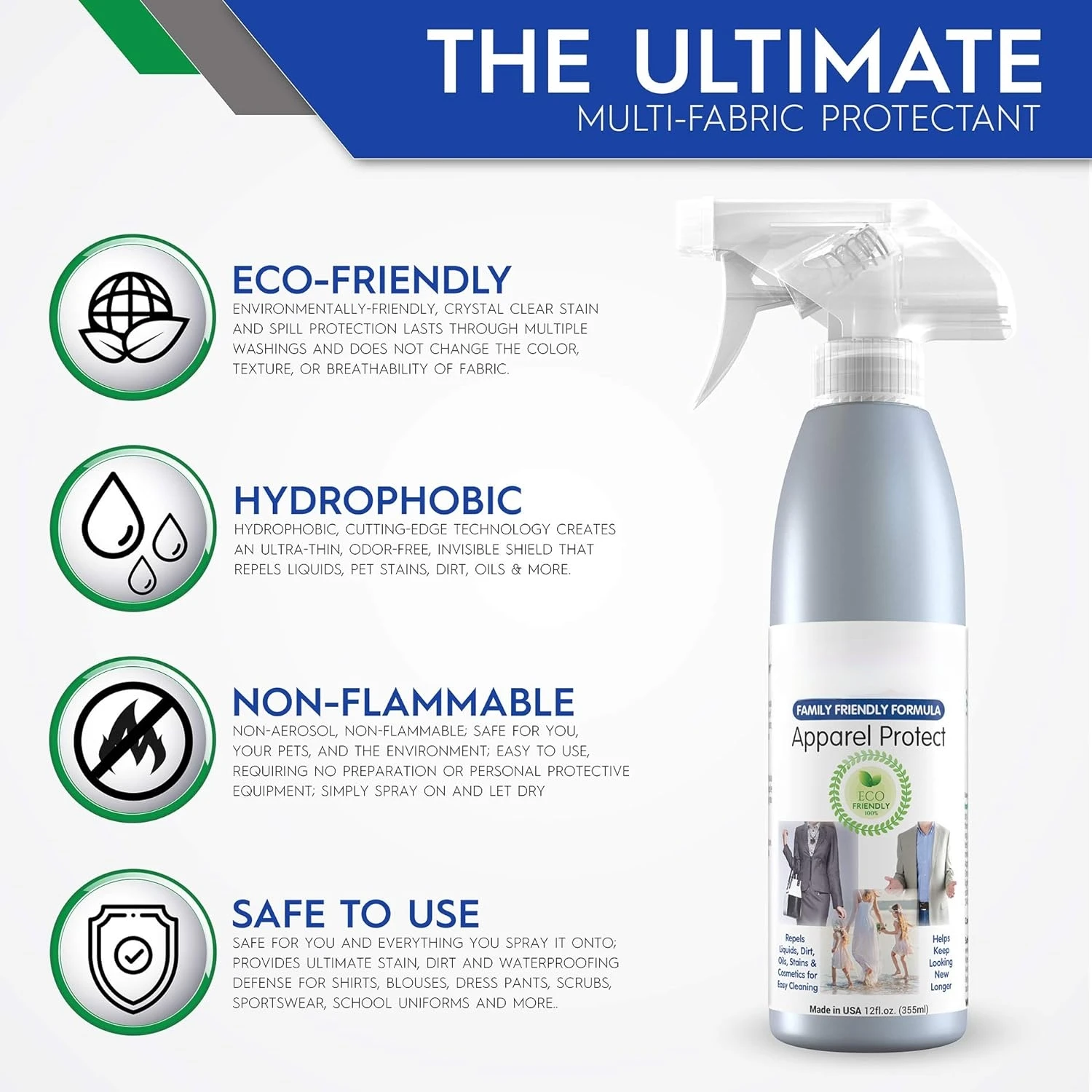 repellent textile hidrofobic proofing clothes waterproofing fabric water proof spray