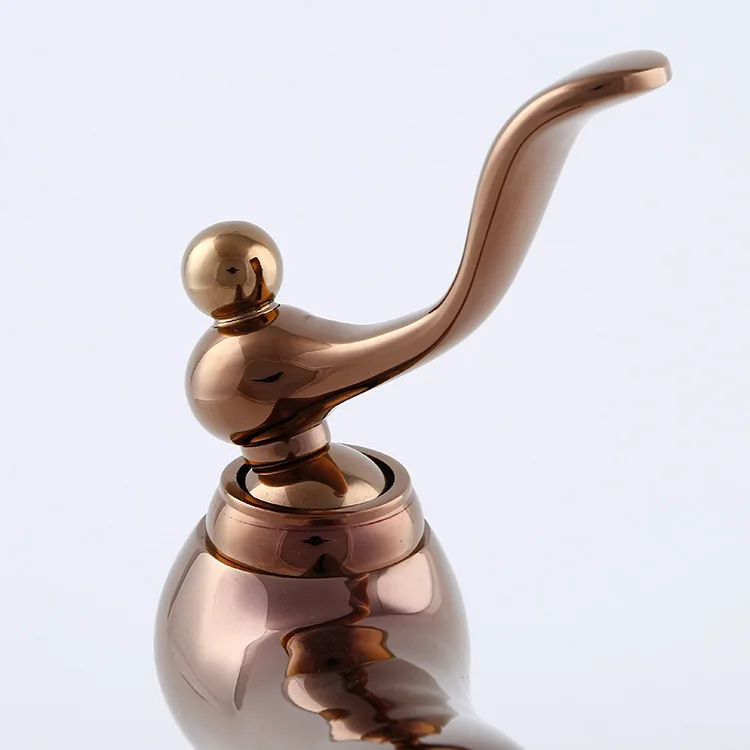 Environmentally friendly wear-resistant Lavatory Black Bathroom Accessories Mixer Brass Basin Sink Faucets Water Tap