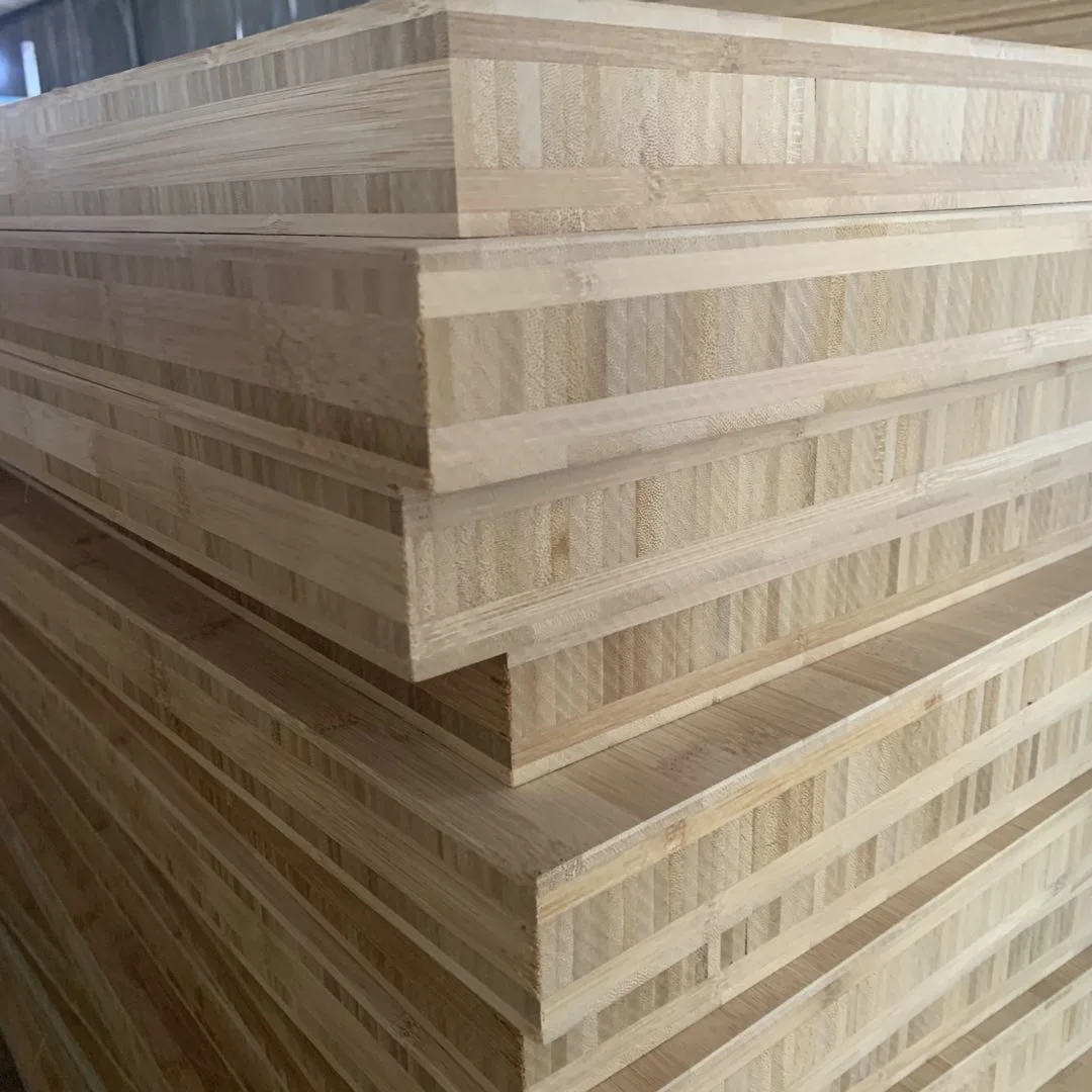 4*8 Factory directly Sale Bamboo Plywood Board Factory Custom FSC Many Thickness Choice Bamboo Boards for Furniture