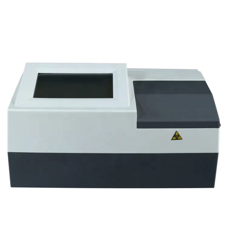 HBS-1101 LCD Display Touch Screen clinical  analytical instruments Elisa Microplate Reader And Washer  ELISA machine