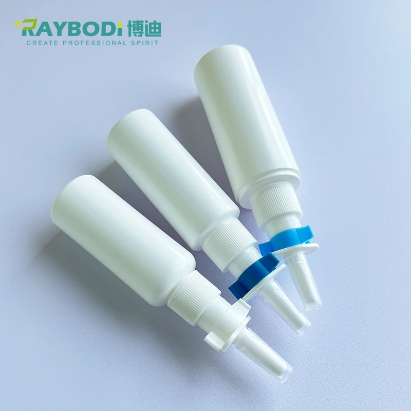 Medical grade nose spray bottle for medicine plastic spray bottle with cheap price spray bottle HDPE Material