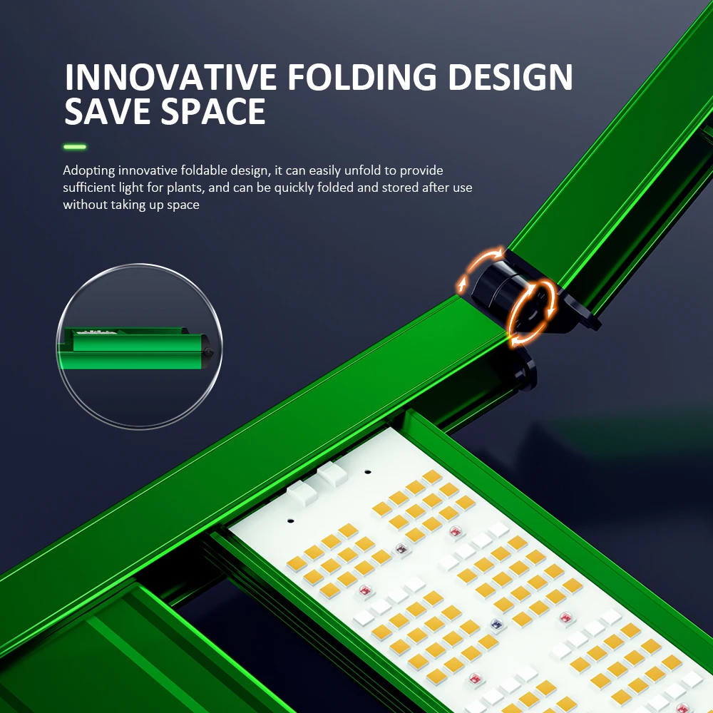 EDILAND 800W 1000W 1200W IP65 Waterproof LED Grow Lights Full Spectrum Mars Hydro Bloom Application