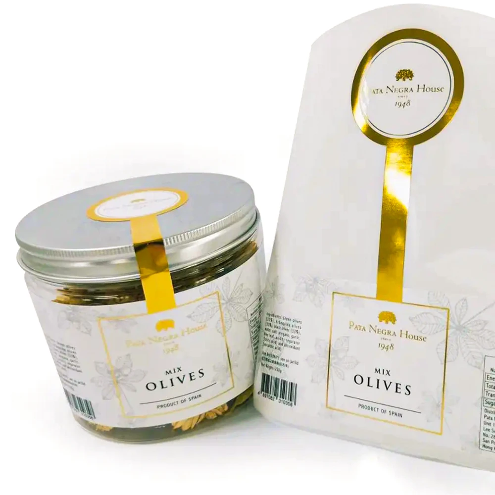 Recyclable Custom Food Grade Adhesive Gold Foil Tamper Evident Sticker Bottle Security Labels Food Jar Seal Tamper Proof Sticker