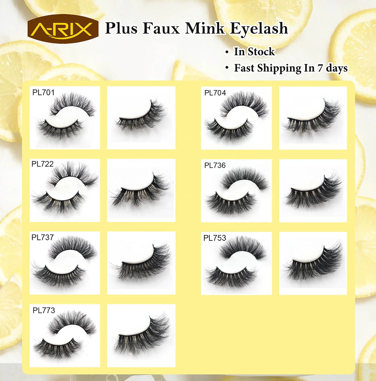 
Wholesale Fake Strip Eyelashes Natural False Faux Mink 3d Eyelash Vendor 