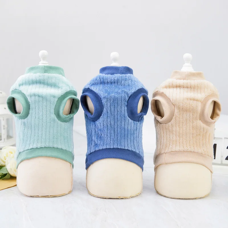 Winter Pet Apparel Warm Dog Sweater Clothes Jacket Luxury Pet Dog Puppy Clothes  Soft Warm Winter Jacket Dog Clothing