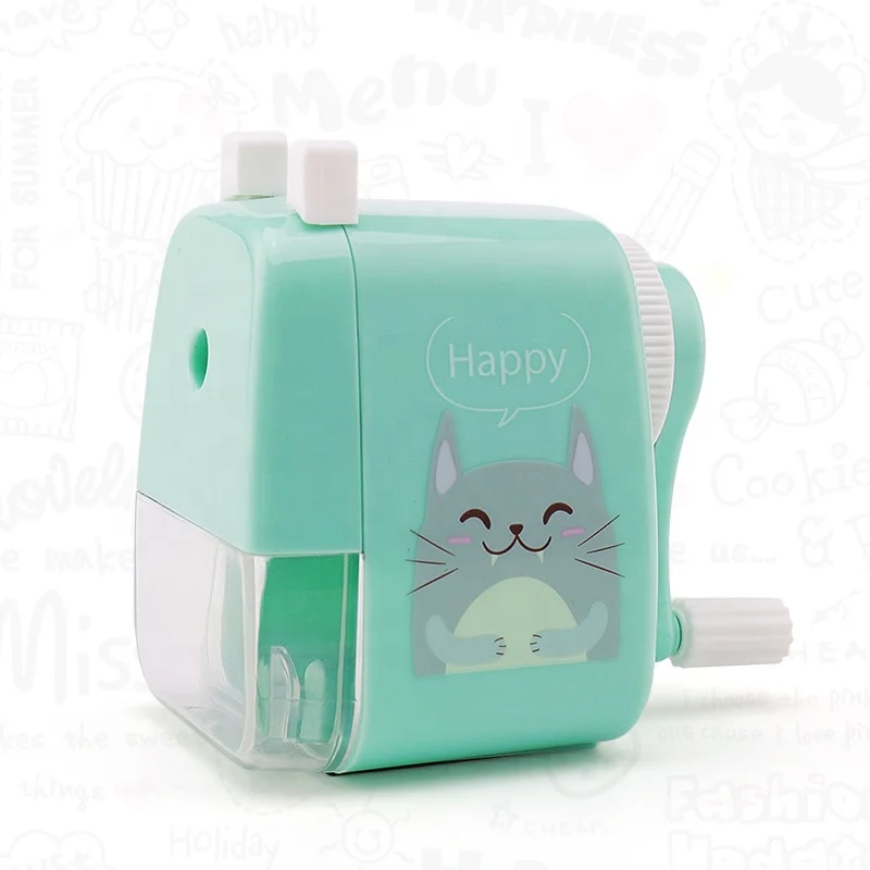 Popular Sale Economic Funny Looking Student Pencil Sharpener 85*60*90mm Standard Cartoon Kw-trio CN;JIA 3035B 1PC