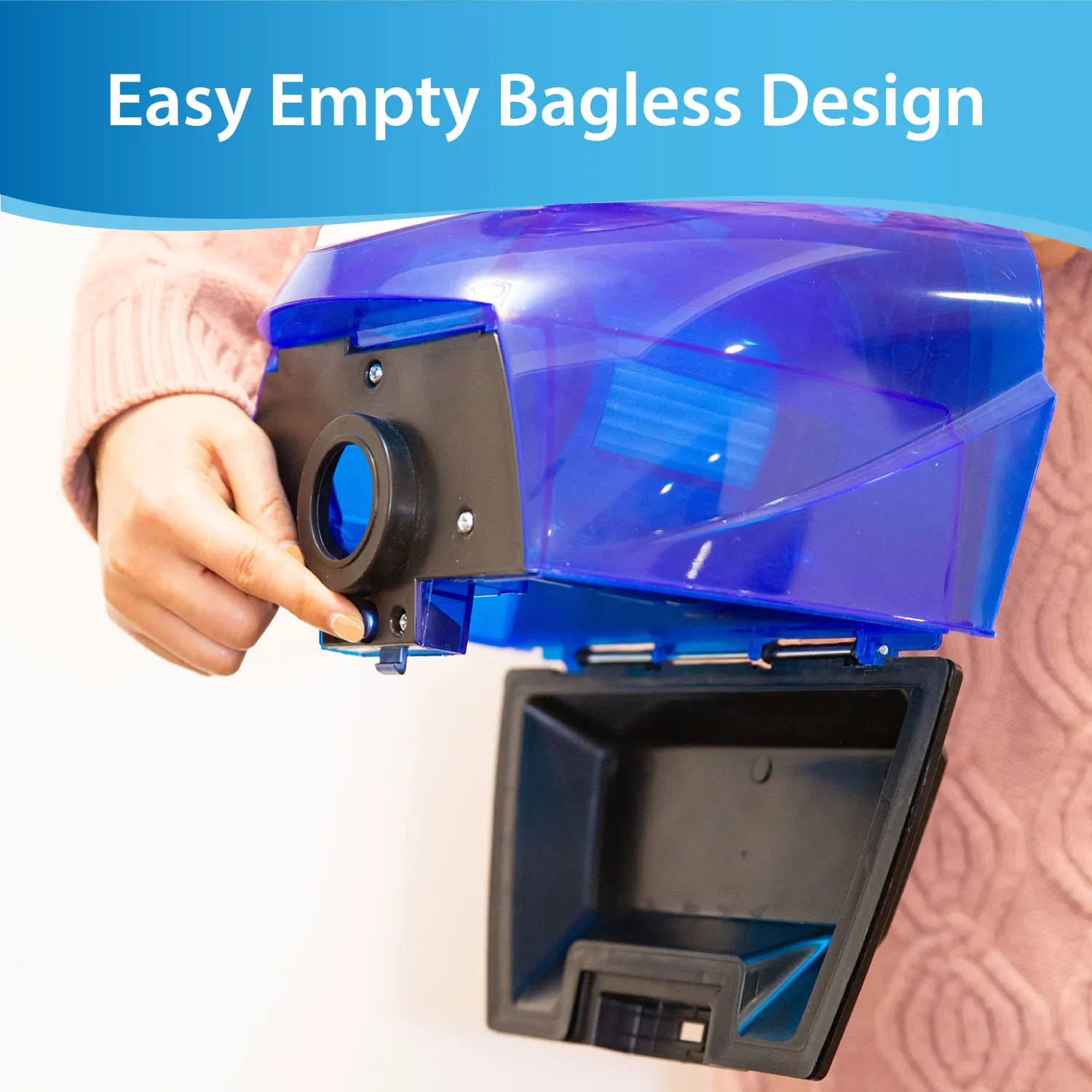 Vacmaster bagless canister vacuum cleaner multi-filtration cyclonic system feature packed, CC0101