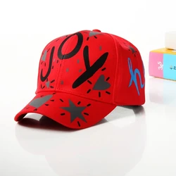 2021sunscreen baseball cap parent-child hat personality street dance graffiti hip-hop cap