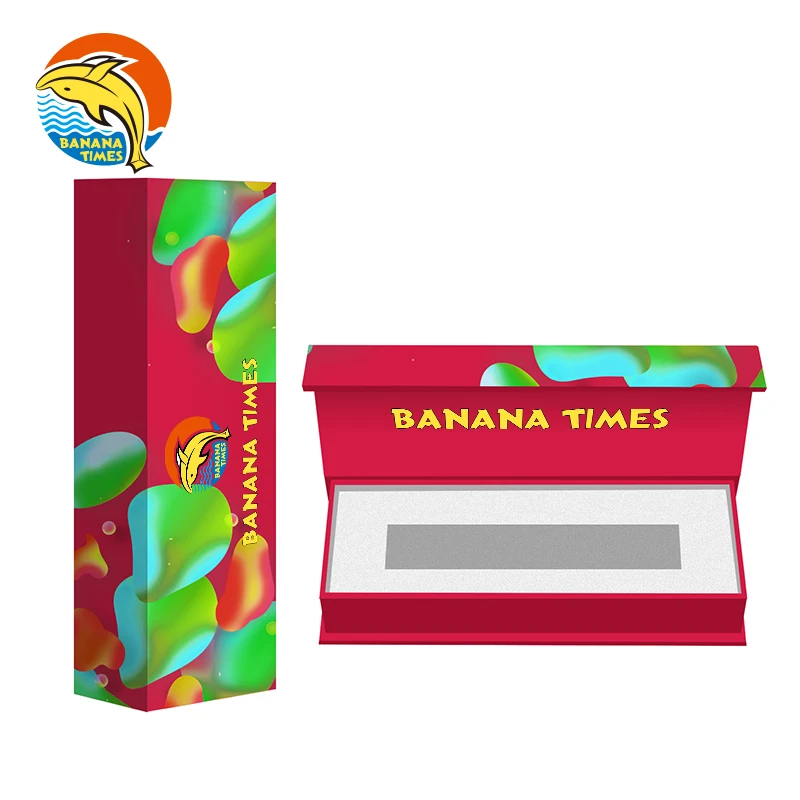 California Wholesale OEM Golden 510 Tube Packaging Box Childproof Luxury Paper Cardboard Tube Packaging for 0.5ml/1ml Device