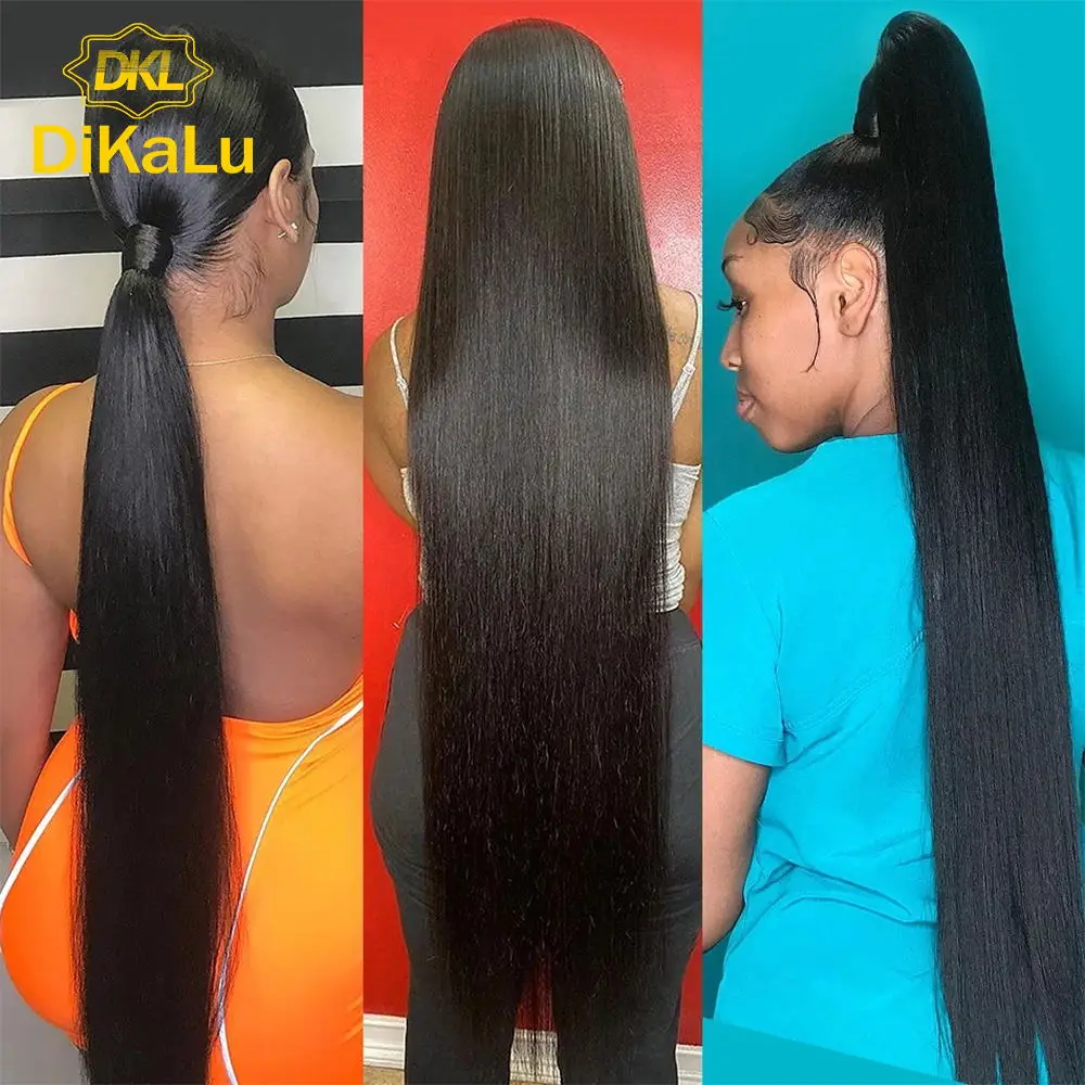 
DKL Wholesale 46 Inch Original Virgin Brazilian Hair Bundle,Brazilian Human Hair From Young Girl, Raw Mink Brazilian Hair Bundle 