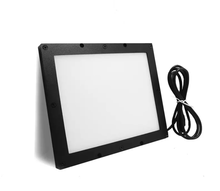 CRT Emitting Surface Size 355*270mm DC24V Side Emitting Surface Light Source For Machine Vision illumination   Inspection