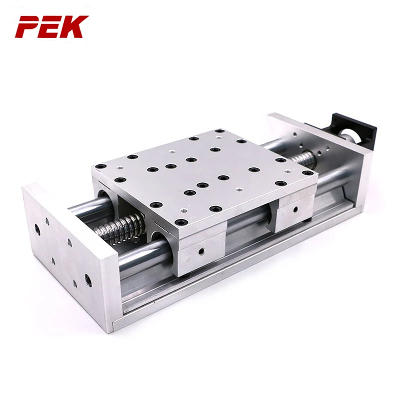 Electric screw slide rail drive slide table module KK Module ball screw slide table linear module Double optical axis