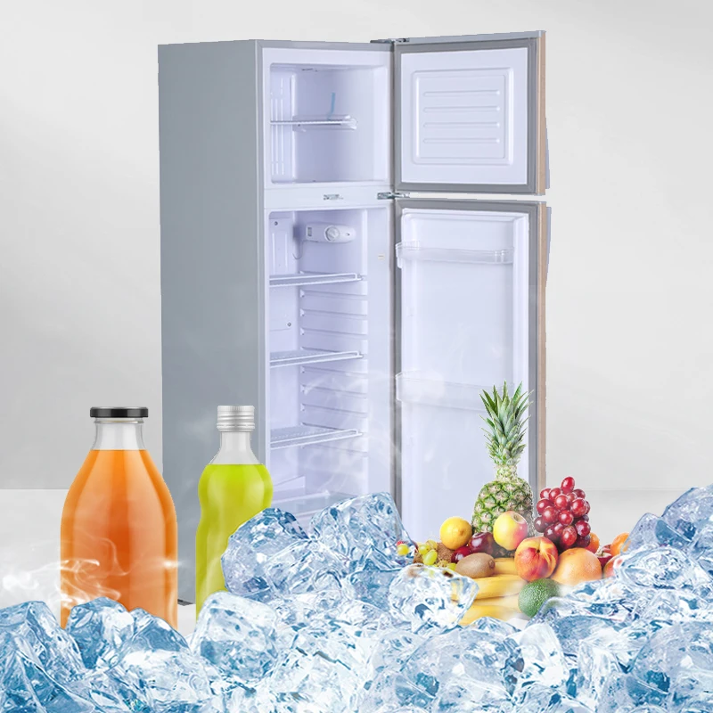 High Quality BCD-260  Double Doors freezer tabletop fridge Household Top-freezer Refrigerators Top Freezers Refrigerator