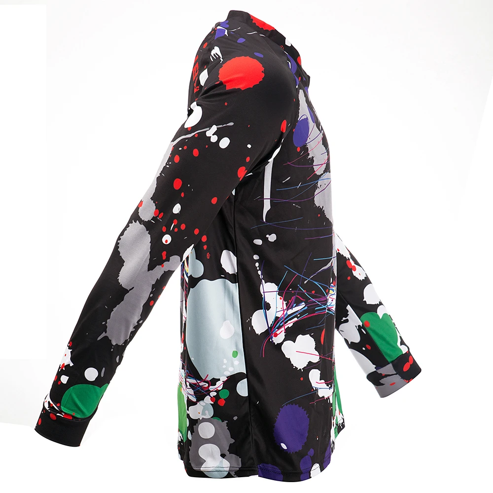 Downhill Mountain Bike Clothes Racing Clothing DH MTB Shirts Long Sleeve Cycling Jersey BMX Motocross T Shirt Men