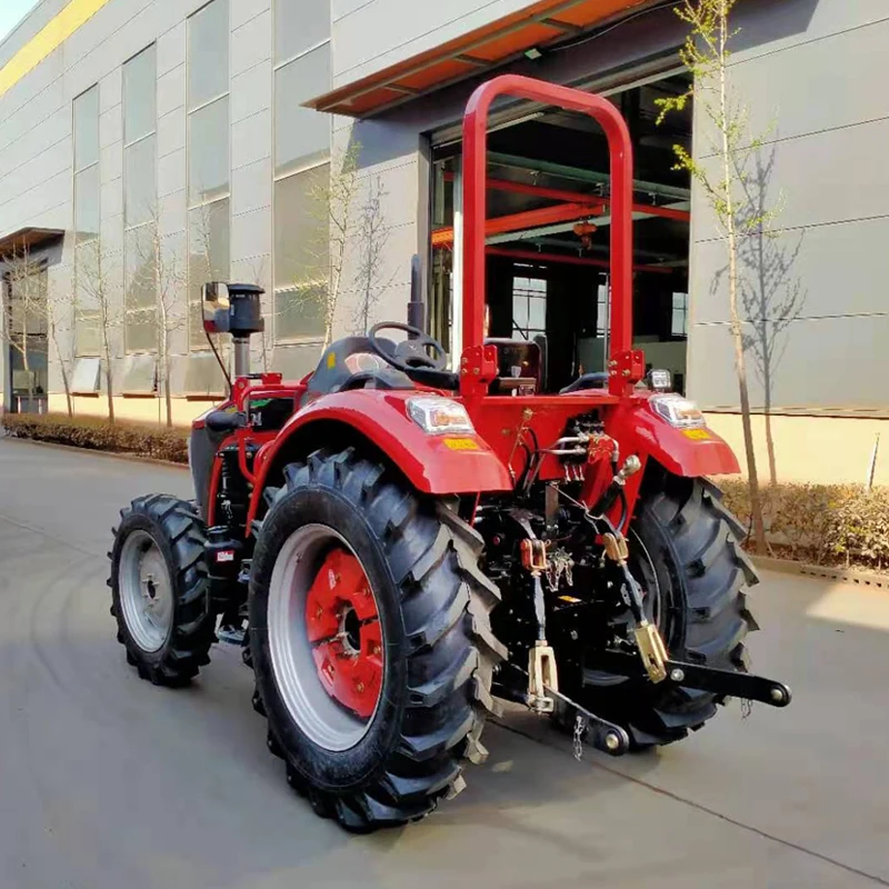 OEM Factory 90Hp Wheel Farm Tractor Implements Small Tractors For Agriculture