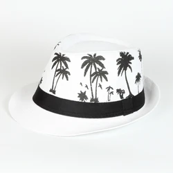 Wholesale Fashion Lady Fedora Trilby Gangster Cap Straw Panama Hat Men Women Summer Beach Paper Jazz Hats Spring Summer Autumn