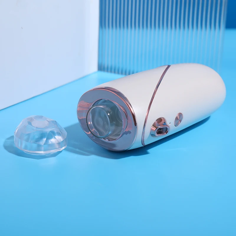 Handheld High Pressure Oxygen Injection Facial Nano Sprayer Face Water Spa Airbrush Skin Moisturizing Steamer Usb OEM Ionic 5V