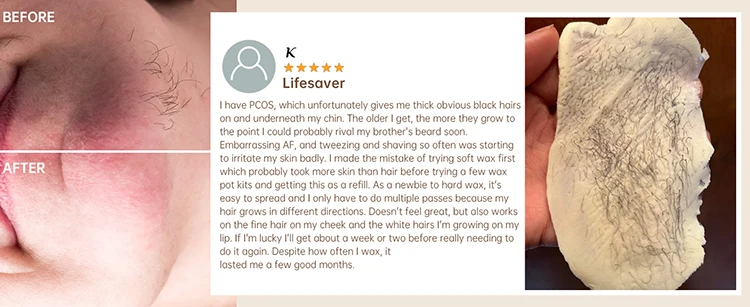 Воск для удаления волос 450 г/1 фунт