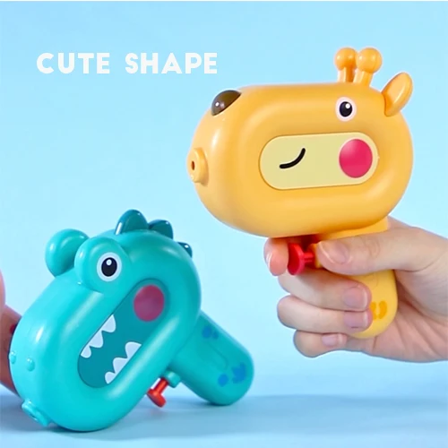 NEW Kids Summer Toy Mini Animals Shaped Water Guns Squirt Plastic Colorful Cute Fun Animal Water Gun Accept Customized