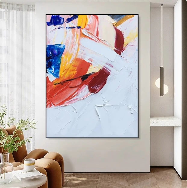 Modern Abstract Art Painting Wall Art Canvas Oil Paintings for Living Room Home Decor