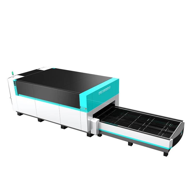 Низкая цена ЧПУ волоконно-лазерная резка машины 2000 Вт резки листового металла из нержавеющей стали