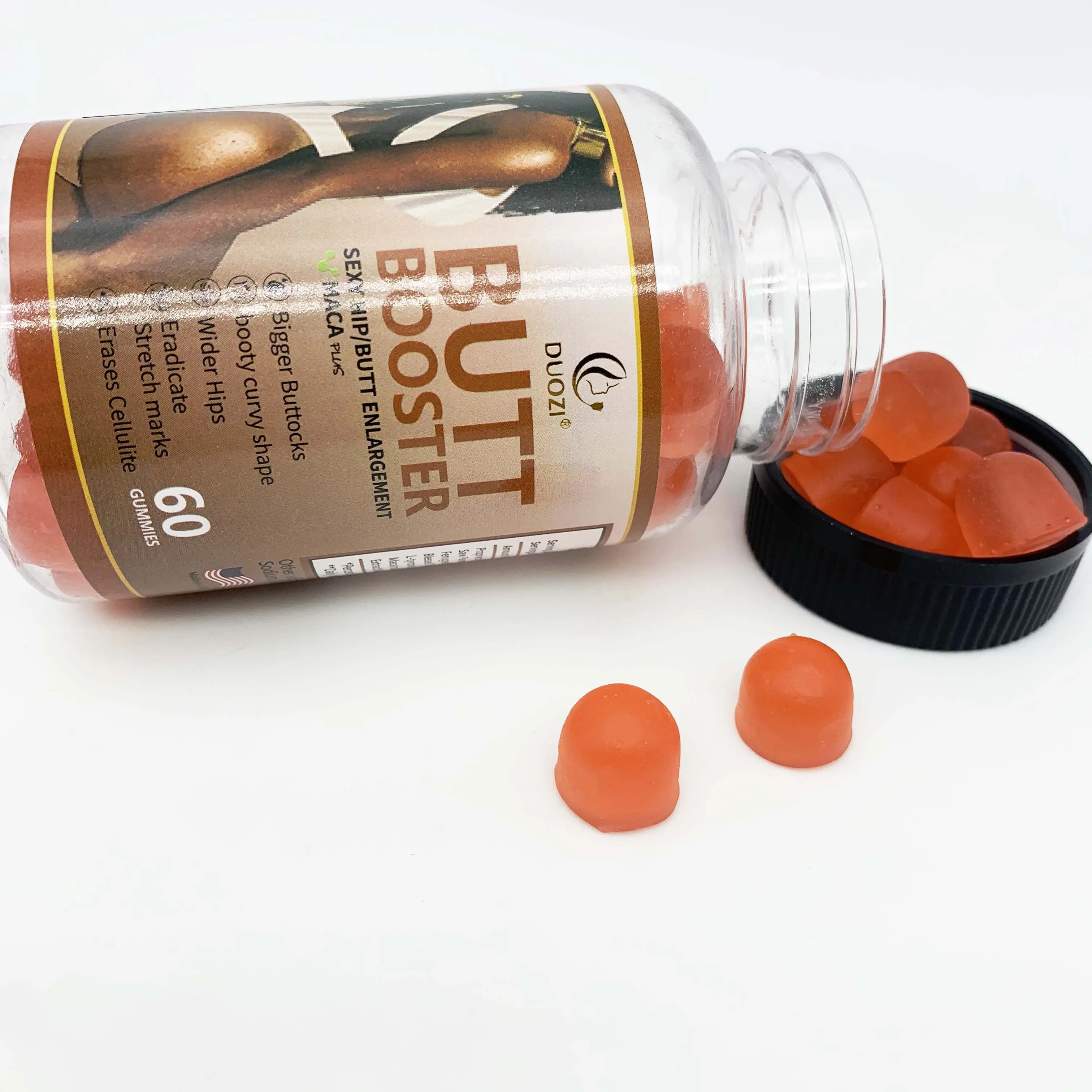 Duozi maca butt enlargement gummies Bbl Enhancement Gummy Vitamin Ginseng Booty Butt Increase butt hips enlargement gummies