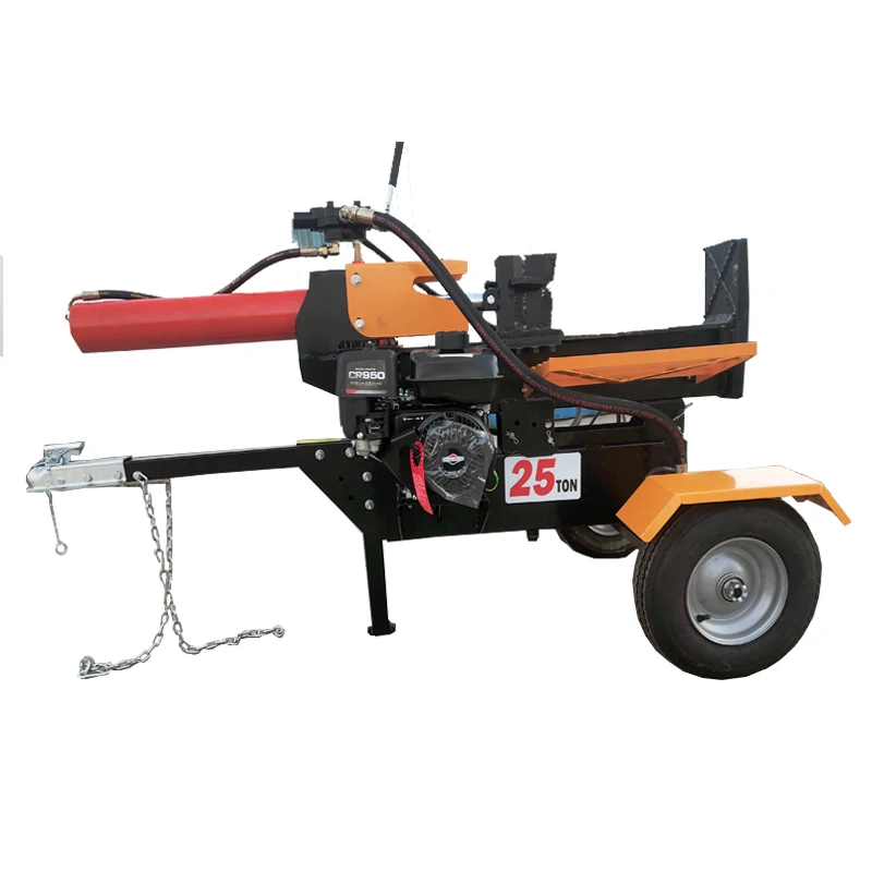 Wood Splitting Machine Log Splitter 25 Ton Vertical Tractor Log Splitter Hydraulic Wood Log Splitter Electric Firewood Processor