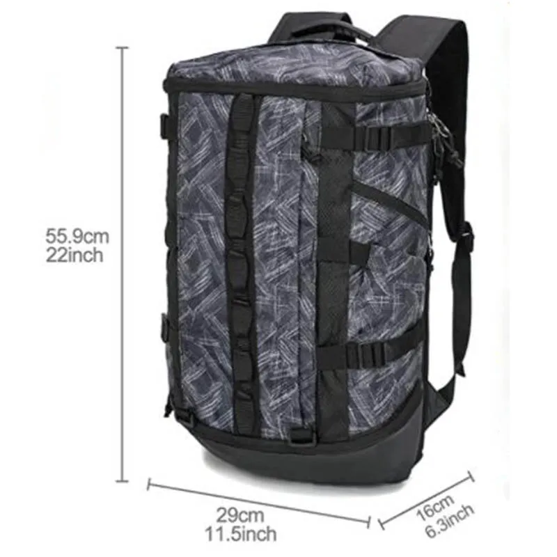 Youth Basketball Backpack with Ball Compartment and Shoe Pocket Soccer Sports Equipment Bag