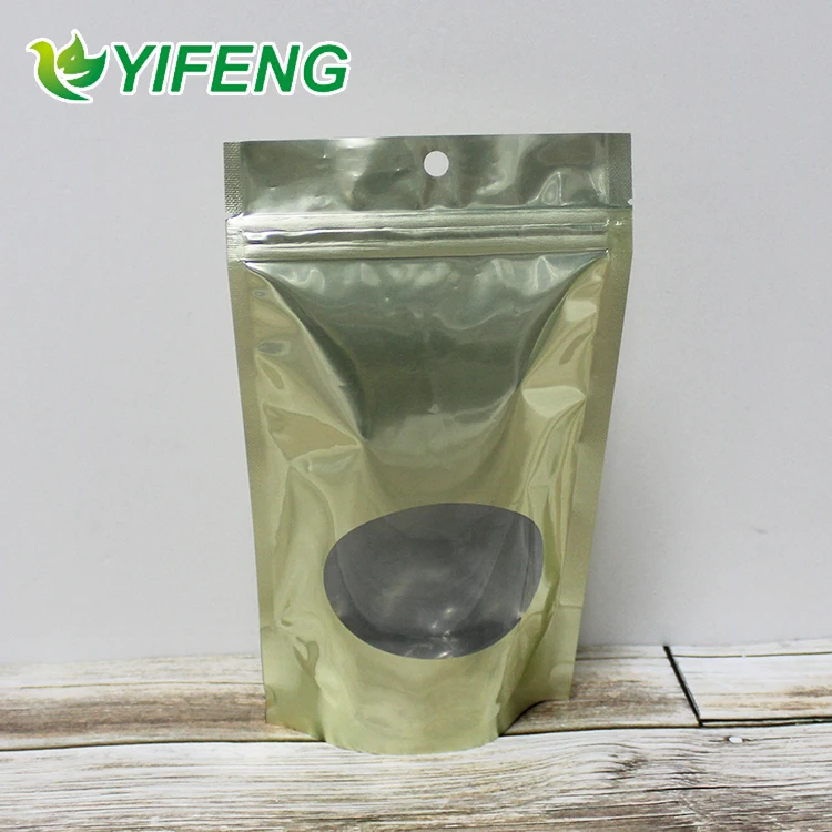 Stand Up Pouch Bag For Printed Lined Zipper With Window Peel And Seal Plastic Food Packaging Aluminium Foil Bag