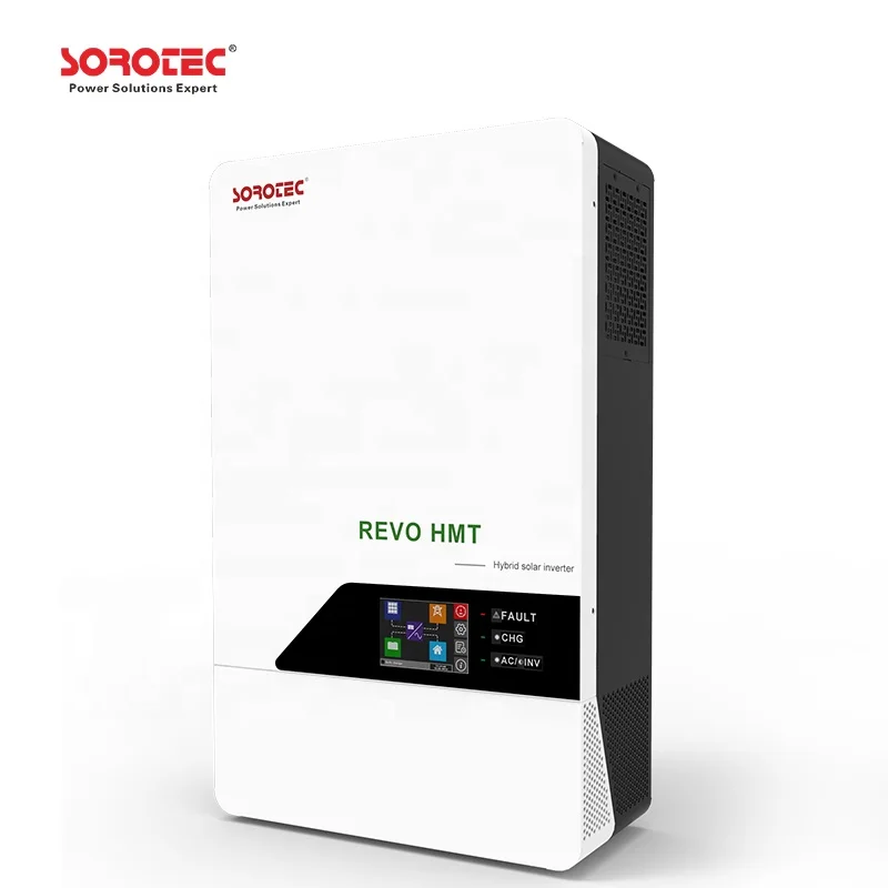 Солнечный инвертор Sorotec REVO HMT 60 В-450 В постоянного тока 4 кВт 6 гибридный солнечный с зарядным устройством