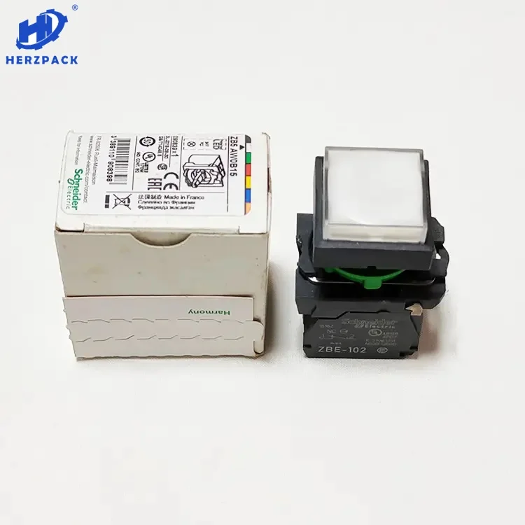 White Stop Switch Push Button For Heidelberg Printing Machine Parts