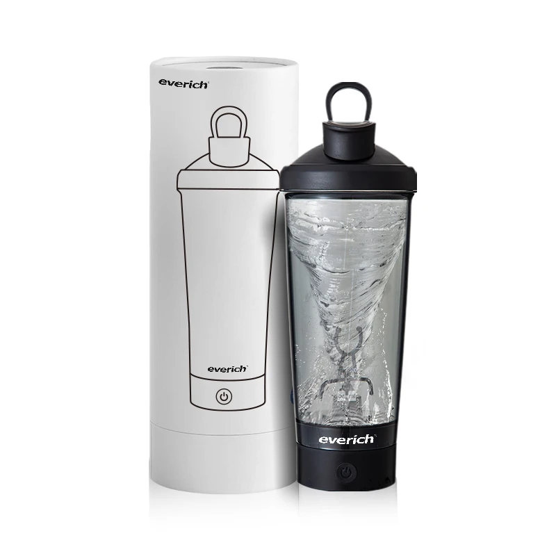 Pro electric shaker Bottle 20oz protein powder mixer shaker cups electric portable shake bottle rechargeable mixer cup