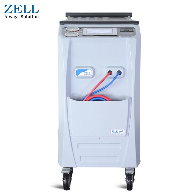 ZELL AC1800-HFO  AC Service equipment R1234yf Recovery Recharge Mahine Aircon Service Station AC Service Station