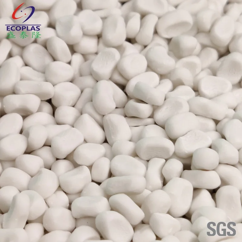Plastic Masterbatch Calcium Carbonate Granules Master Batch CaCO3