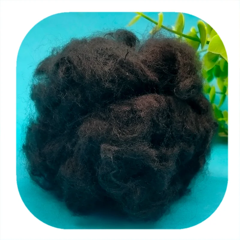 Factory Quality Black Virgin Synthetic Polypropylene PP Fiber for Nonwoven