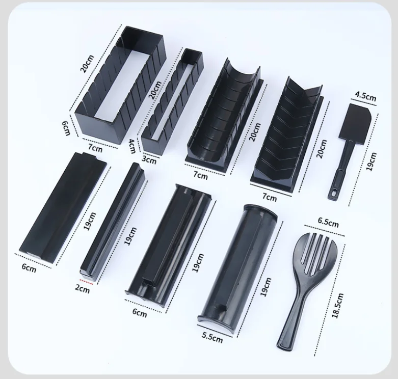 
Sushi Mold Amazon Hot Sale Sushi Maker Tools Set Factory Direct Sale ABS Material Sushi Tools Professiona 