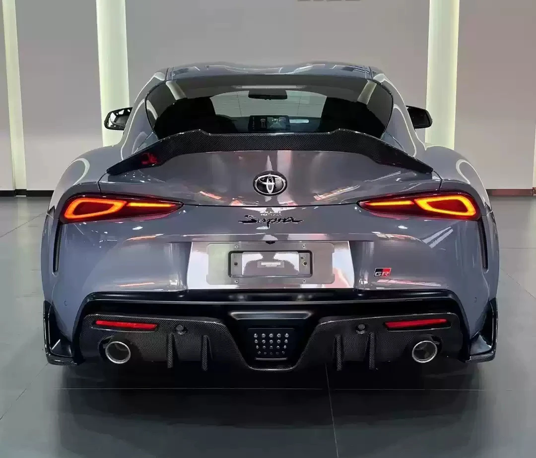 Carbon fiber Bodykit For TOYOTA 2019-2020 Supra A90 Front Bumper Lip Rear Diffuser Side skirts Spoiler Body kit