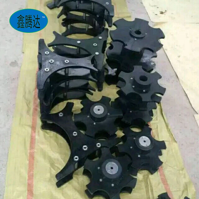 Custom plastic processing accessories plastic gear casting molding conveying equipment star wheel plastic sprockets